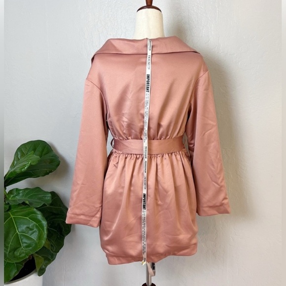 NWT HOUSE OF CB | Mena Dress in rose' pink size Small - Picture 6 of 7